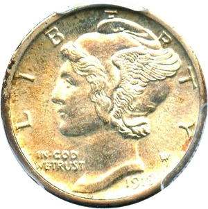 image for: 1918-S 10c PCGS MS63