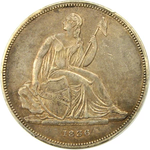 image for: 1836 Gobrecht $1 PCGS Proof 45 (Name on Base, Original, Coin Alignment) Famous & Rare Type Coin