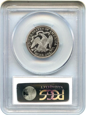 image for: 1880 25c PCGS Proof 63 DCAM