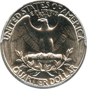 image for: 1972-D 25c PCGS MS66