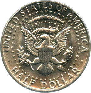 image for: 1974 50c PCGS MS65
