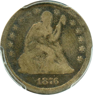 image for: 1876-CC 25c PCGS Good-6 - No Reserve!