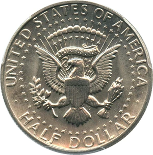 image for: 1977-D 50c PCGS MS65