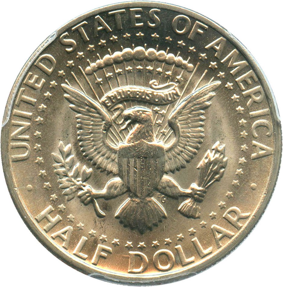 image for: 1973-D 50c PCGS MS66+