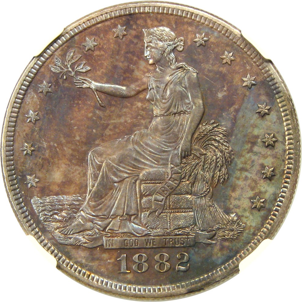 image for: 1882 Trade$ NGC/CAC Proof 63 - Proof Only Issue