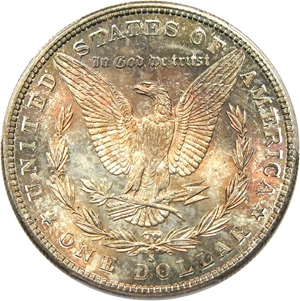 image for: 1889-S $1 PCGS Secure/CAC MS66 - Registry Quality Gem - ex: Bella Collection