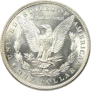 image for: 1887/6 $1 PCGS MS66 - Conditional Rarity Gem Overdate Morgan - Tied for Finest Known