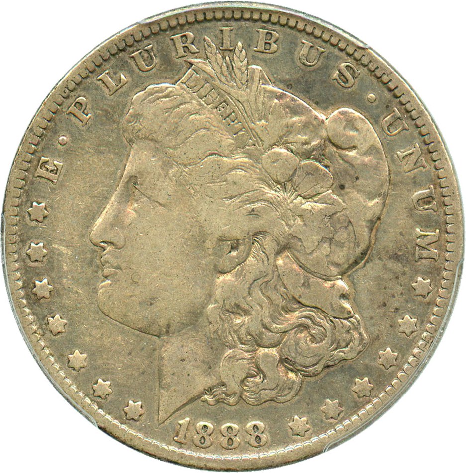 image for: 1888-O $1 PCGS VF20 (Doubled Die Obverse)
