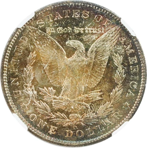 image for: 1904-O $1 NGC/CAC MS67 - Superb Gem with Colorful Toning