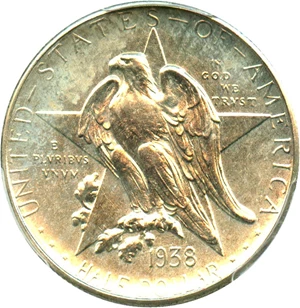 image for: 1938-D Texas 50c PCGS MS64