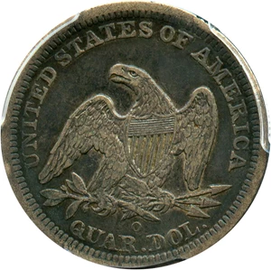 image for: 1842-O 25c PCGS/CAC XF40