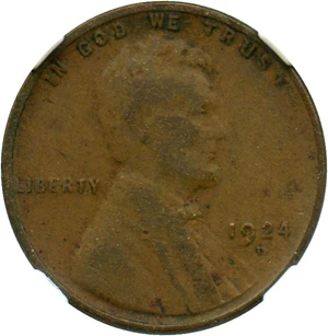 image for: 1924-D 1c NGC F15 - No Reserve!