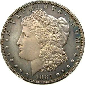 image for: 1885 $1 PCGS Proof 64