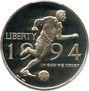 image for: 1994-P World Cup 50c PCGS Proof 69 DCAM