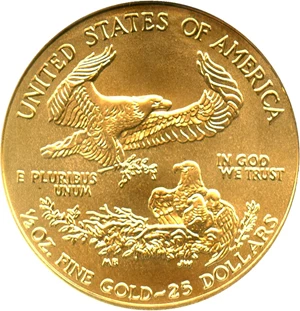image for: 2008 Gold Eagle $25 NGC MS70 - No Reserve!