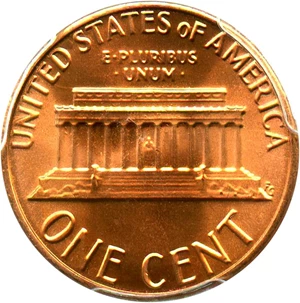 image for: 1982 1c PCGS MS68 RD (Zinc, Large Date) Registry Quality Gem