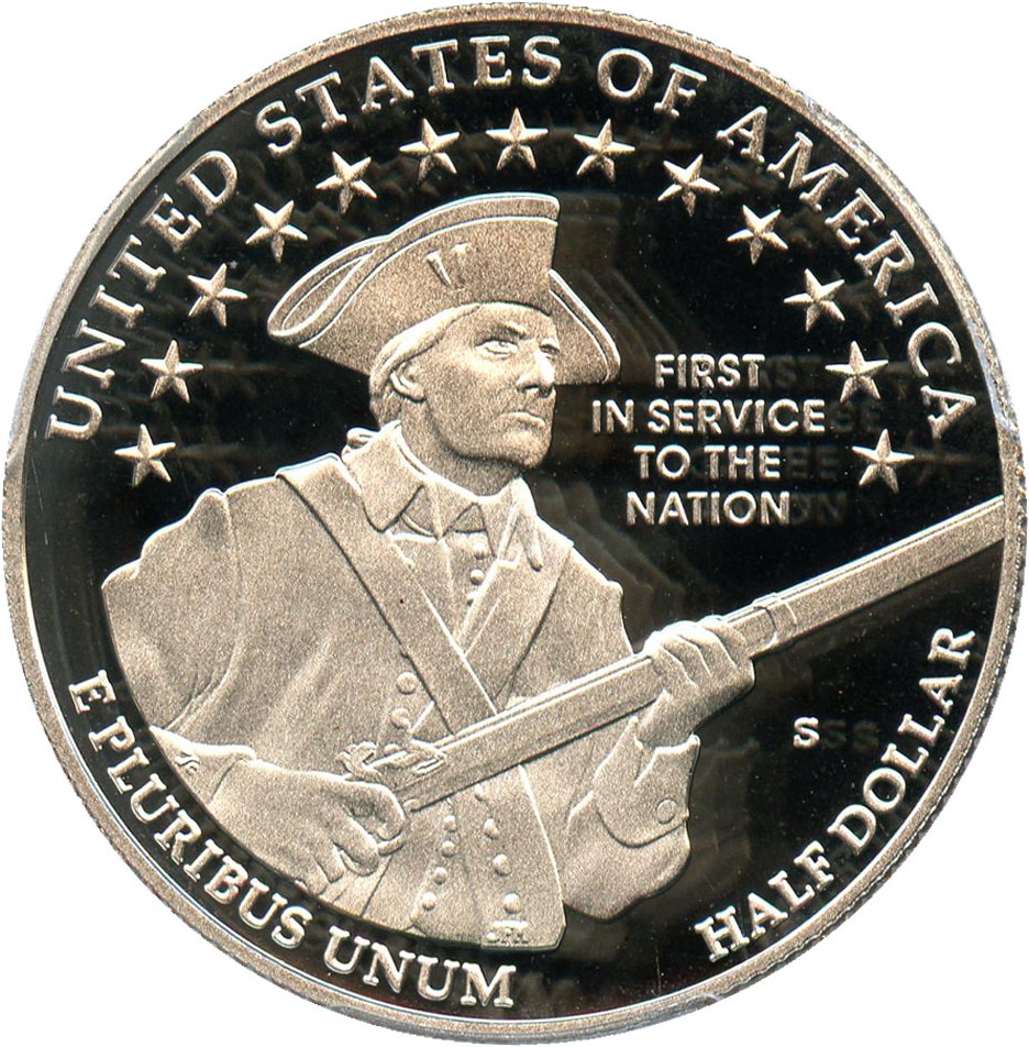 image for: 2011-S United States Army 50c PCGS Proof 69 DCAM