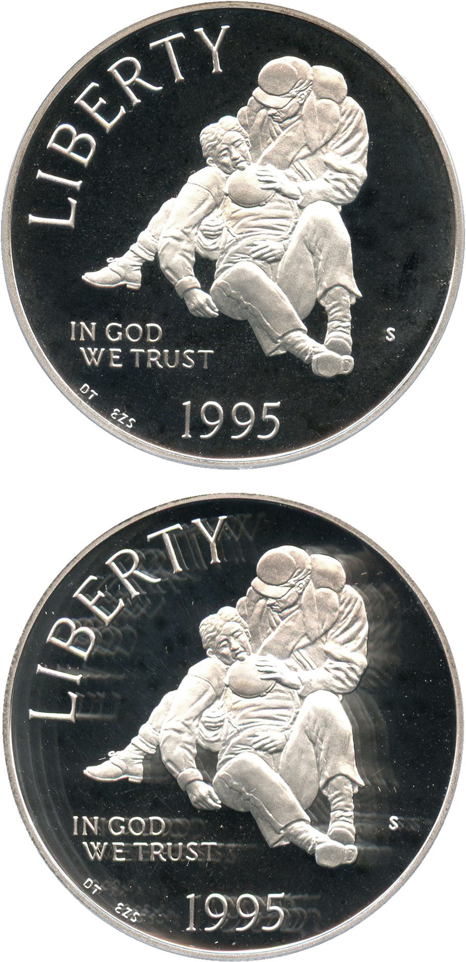 image for: Investor Lot of 1995-S Civil War $1: All PCGS Proof 69 DCAM (2 Coins) - No Reserve!