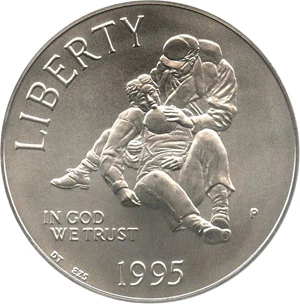 image for: 1995-P Civil War $1 PCGS MS69 - No Reserve!