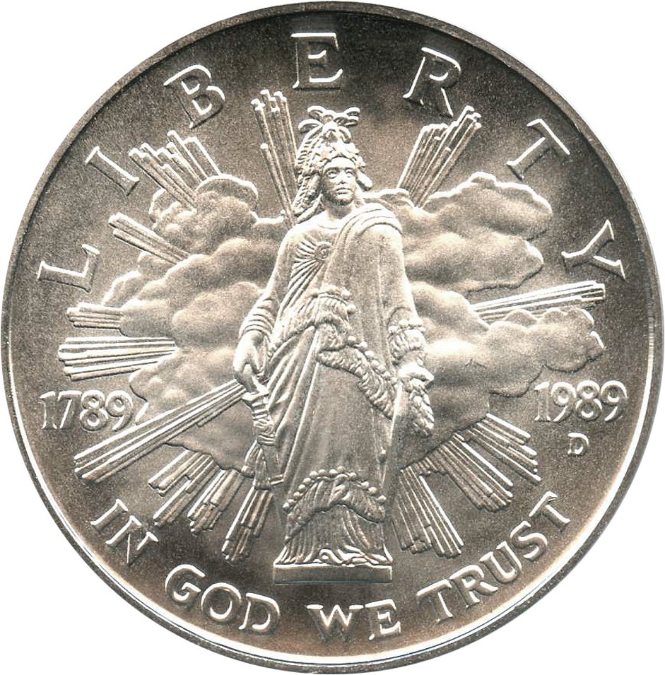 image for: 1989-D Congress $1 PCGS MS69 - No Reserve!