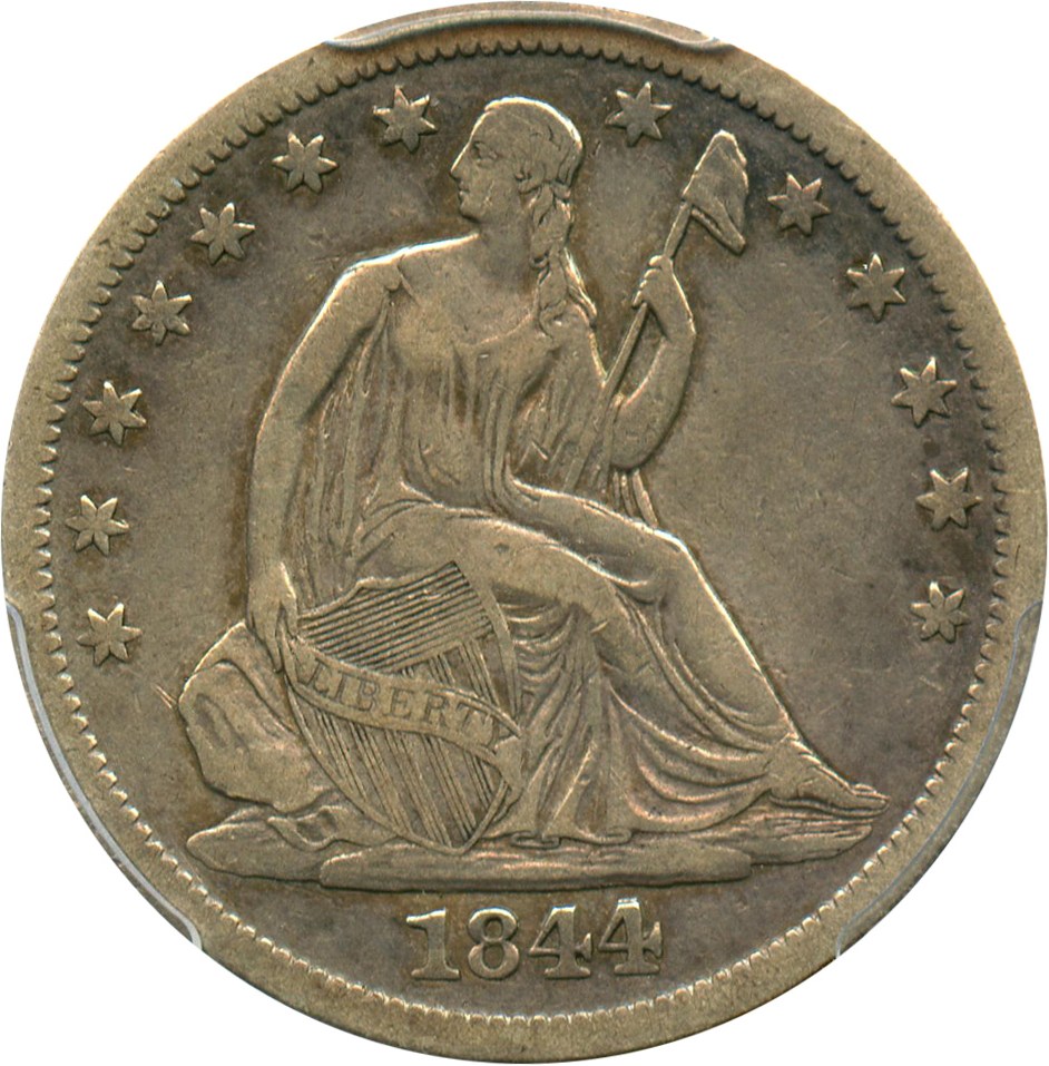 image for: 1844-O 50c PCGS XF40