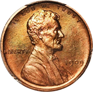 image for: 1909 Lincoln 1c PCGS/CAC Proof 65 RB - Stunning Gem