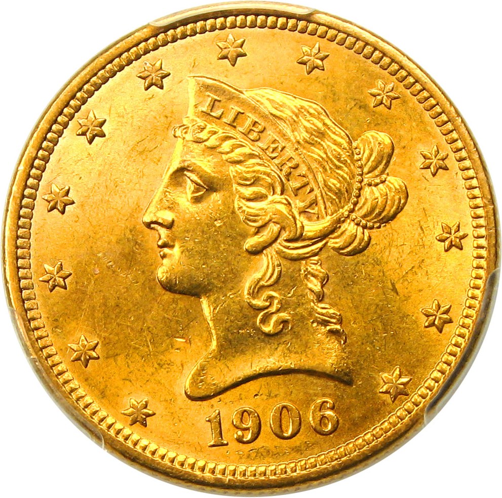 image for: 1906-O $10 PCGS MS63 - Scarce New Orleans Eagle in High Grade