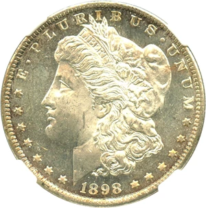 image for: 1898-O $1 NGC MS64 DMPL