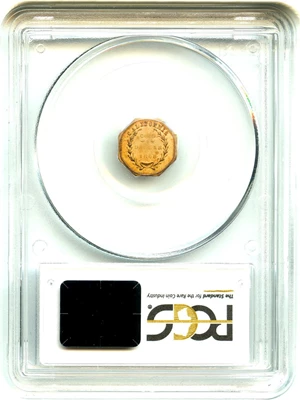 image for: California Gold: 1868 $1 PCGS MS62 (BG-1105) Scarce Territorial Gold