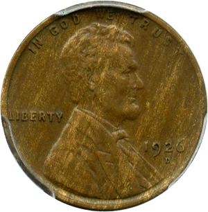 image for: 1926-D 1c PCGS AU53