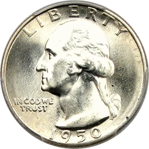 image for: 1950-S/D 25c PCGS/CAC MS66 - Rare Variety
