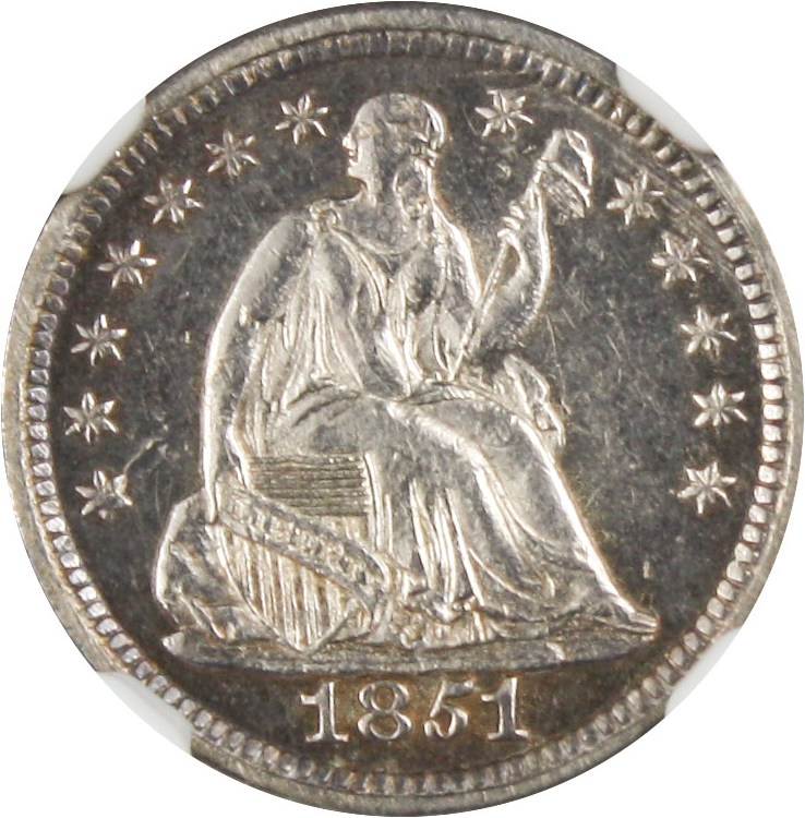 image for: 1851-O H10c NGC AU58