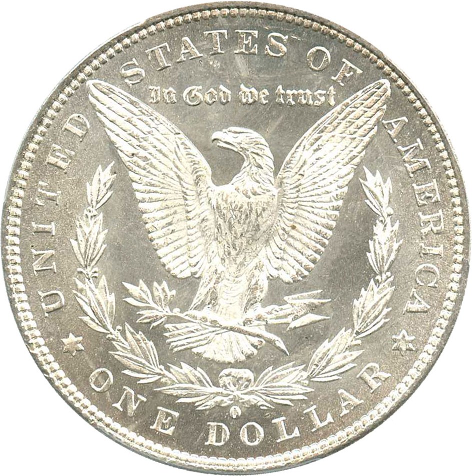 image for: 1880-O $1 PCGS MS62 PL
