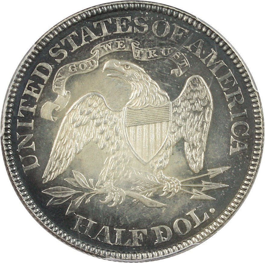 image for: 1887 50c PCGS Proof 64 CAM