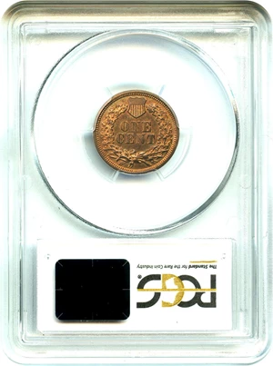 image for: 1864-L 1c PCGS/CAC Proof 65 RB (L On Ribbon) Major US Rarity