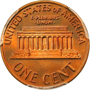 image for: 1972/1972 1c PCGS MS67 RD (Doubled Die) Popular & Scarce Variety