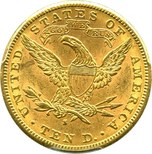 image for: 1884-S $10 PCGS MS61 - No Reserve!