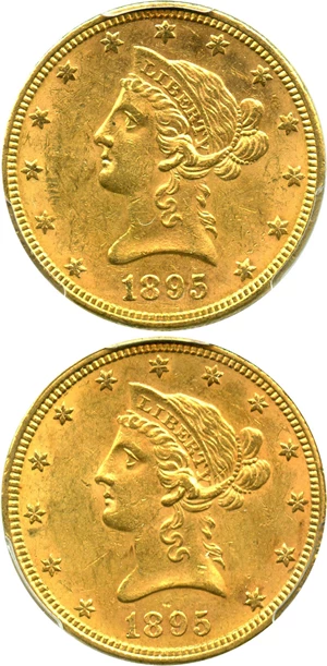 image for: Investor Lot of 1895 $10 Gold Libs: Both PCGS MS62 (2 Coins Total) - No Reserve!