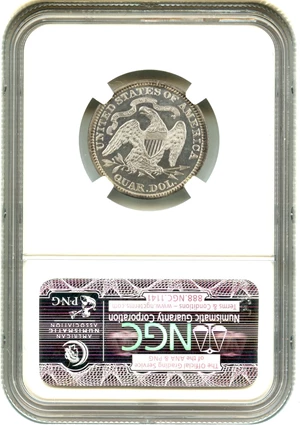 image for: 1875 25c NGC Proof 64 CAM