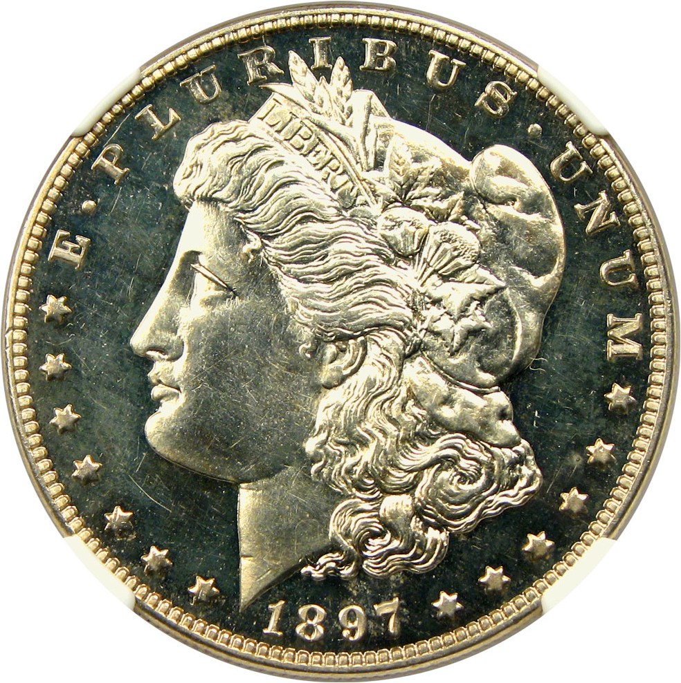 image for: 1897 $1 NGC Proof 64 CAM - Low Mintage Proof Morgan