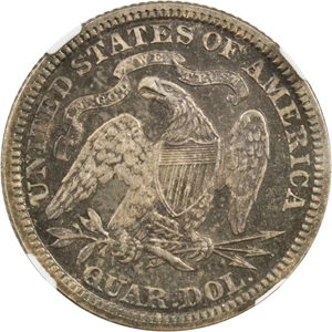image for: 1890 25c NGC Proof 65 - Great Type Coin