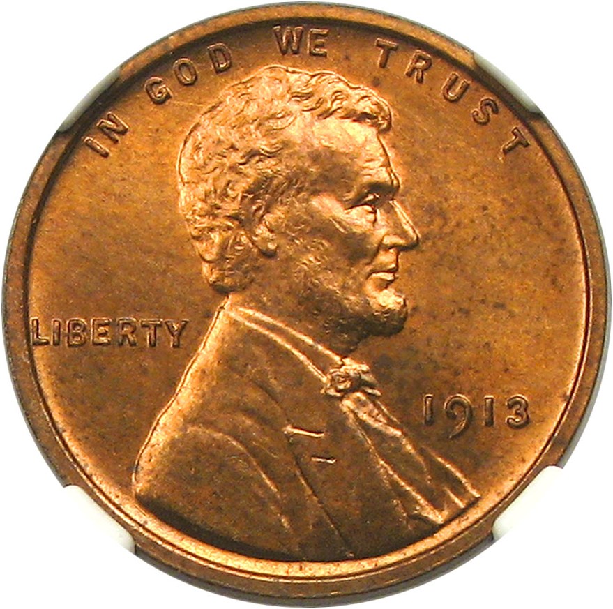 image for: 1913 1c NGC Proof 65 RB - Scarce Matte Proof Lincoln Cent
