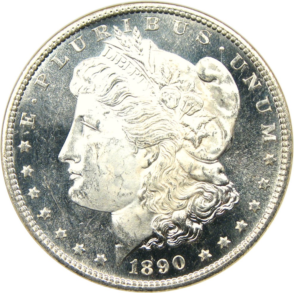image for: 1890-S $1 NGC MS64 DMPL