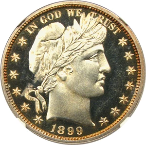 image for: 1899 50c NGC Proof 64 UCAM - Gorgeous Deep Cameo