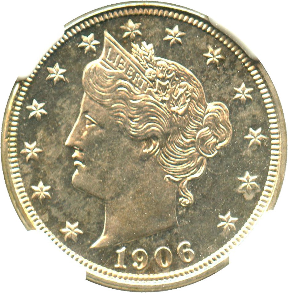 image for: 1906 5c NGC Proof 64