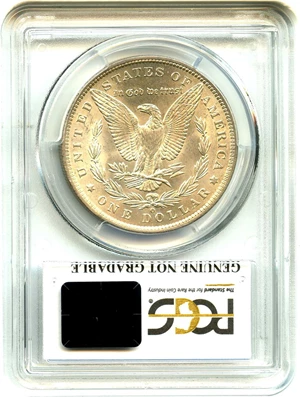 image for: 1888-O $1 PCGS Genuine UNC Details (Questionable Color)