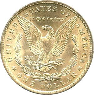 image for: 1888-O $1 PCGS Genuine UNC Details (Questionable Color)