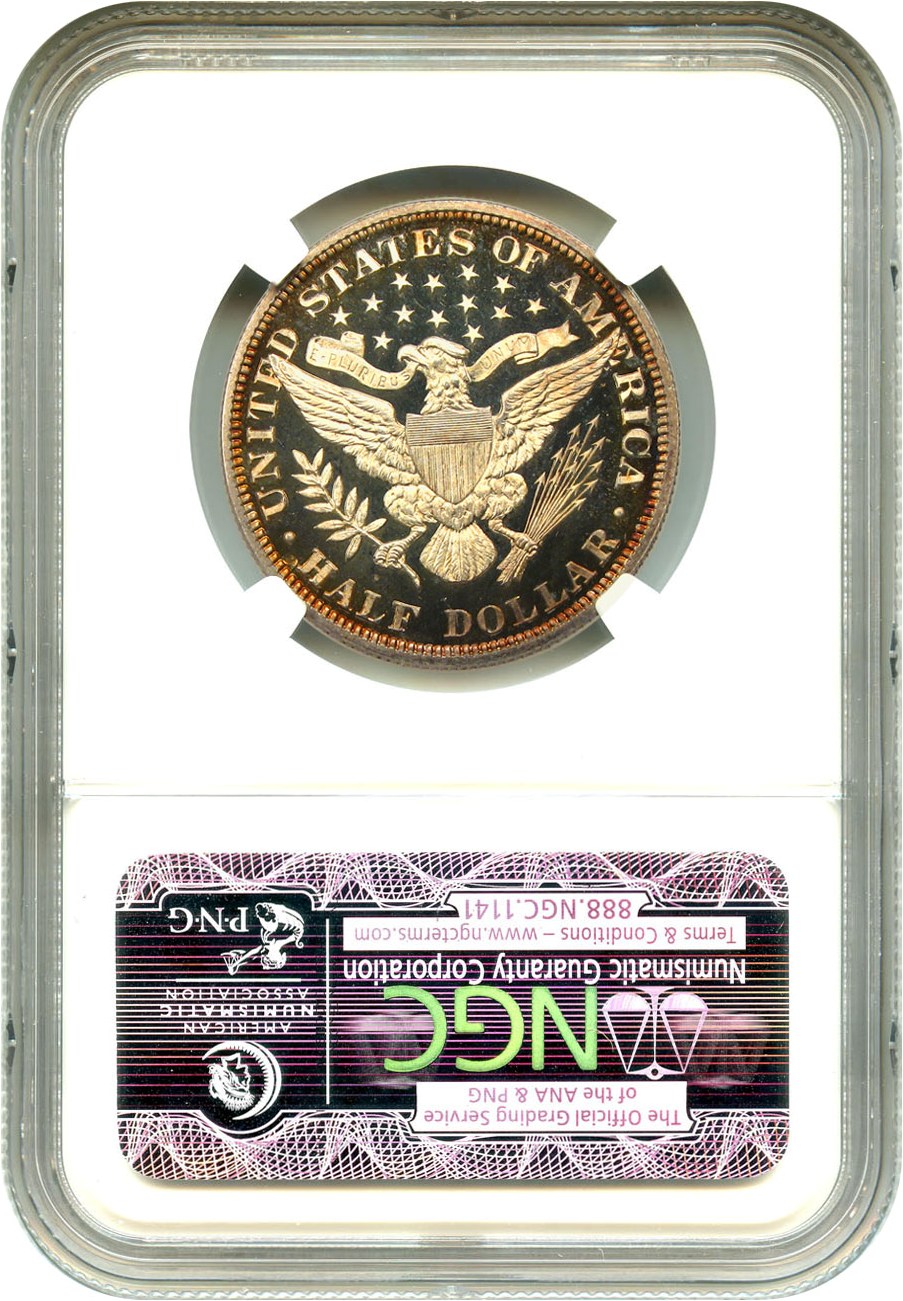 image for: 1899 50c NGC Proof 64 UCAM - Gorgeous Deep Cameo