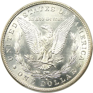 image for: 1880-O $1 PCGS MS64 (80/79) Scarce Overdate in High Grade