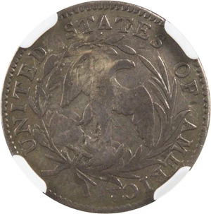 image for: 1796 10c NGC Genuine Fine Details (Damaged) Affordable Rare Date